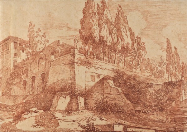 Jean-Honoré Fragonard, Ruins of an Imperial Palace, Rome