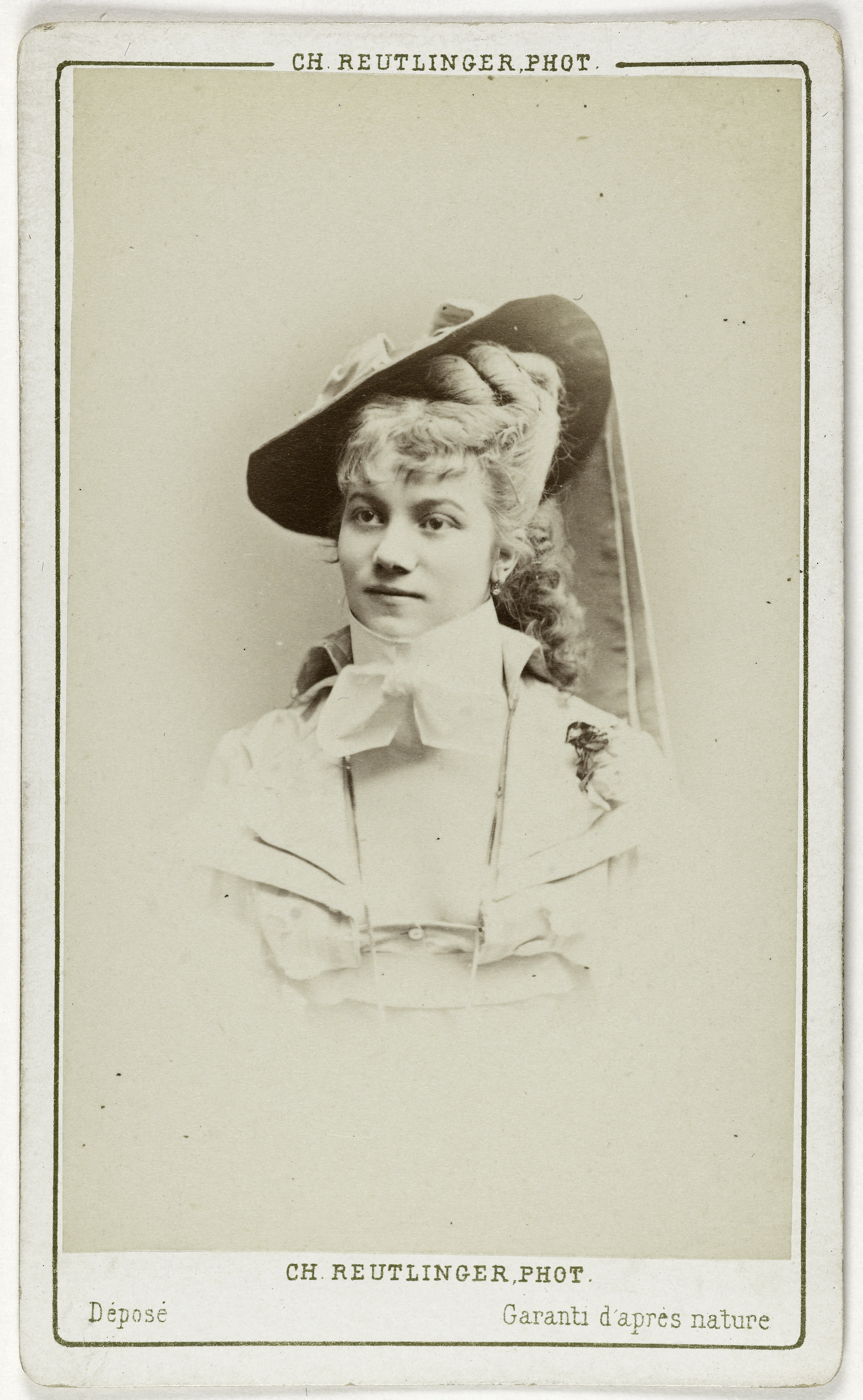 Charles Reutlinger, Portrait de Léa, (actrice)