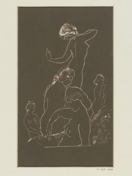 Arthur Bowen Davies, Figure study