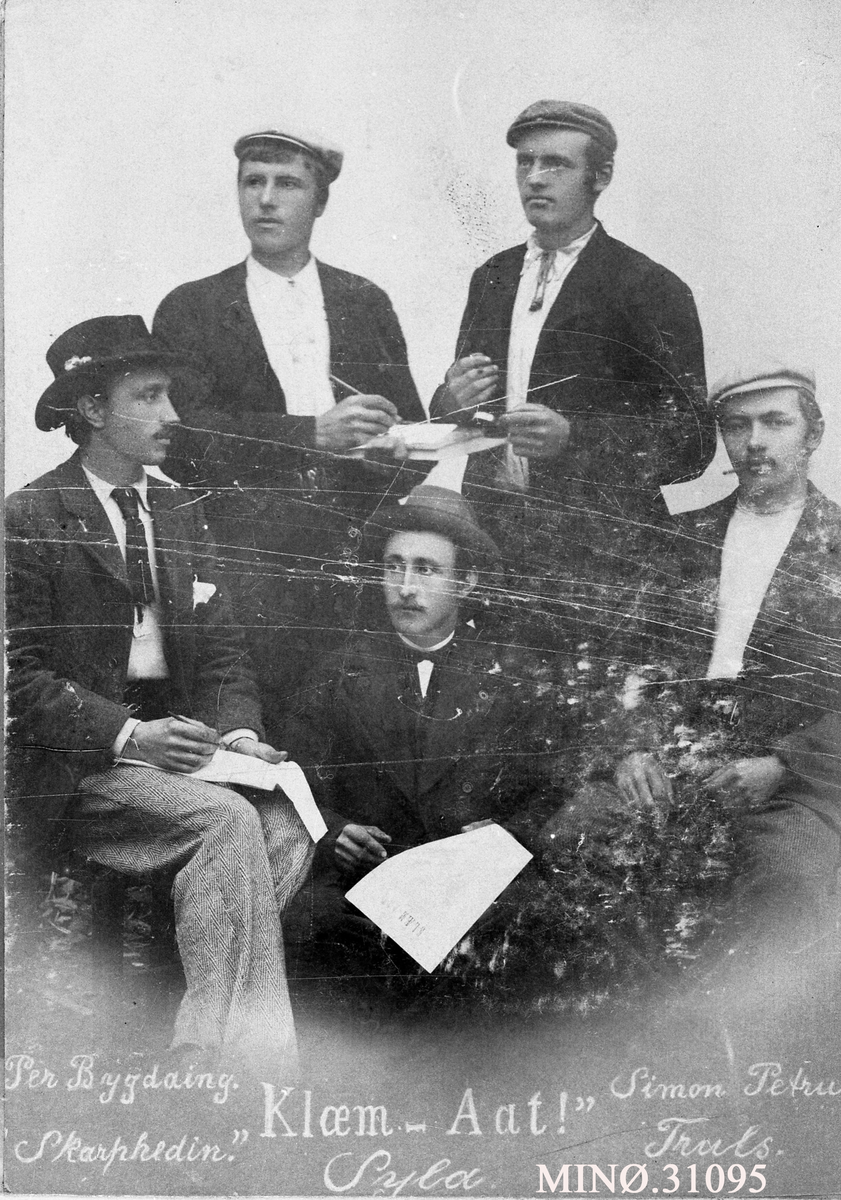 Ukjent, "Klæm-Aat"- styret rundt år 1900.