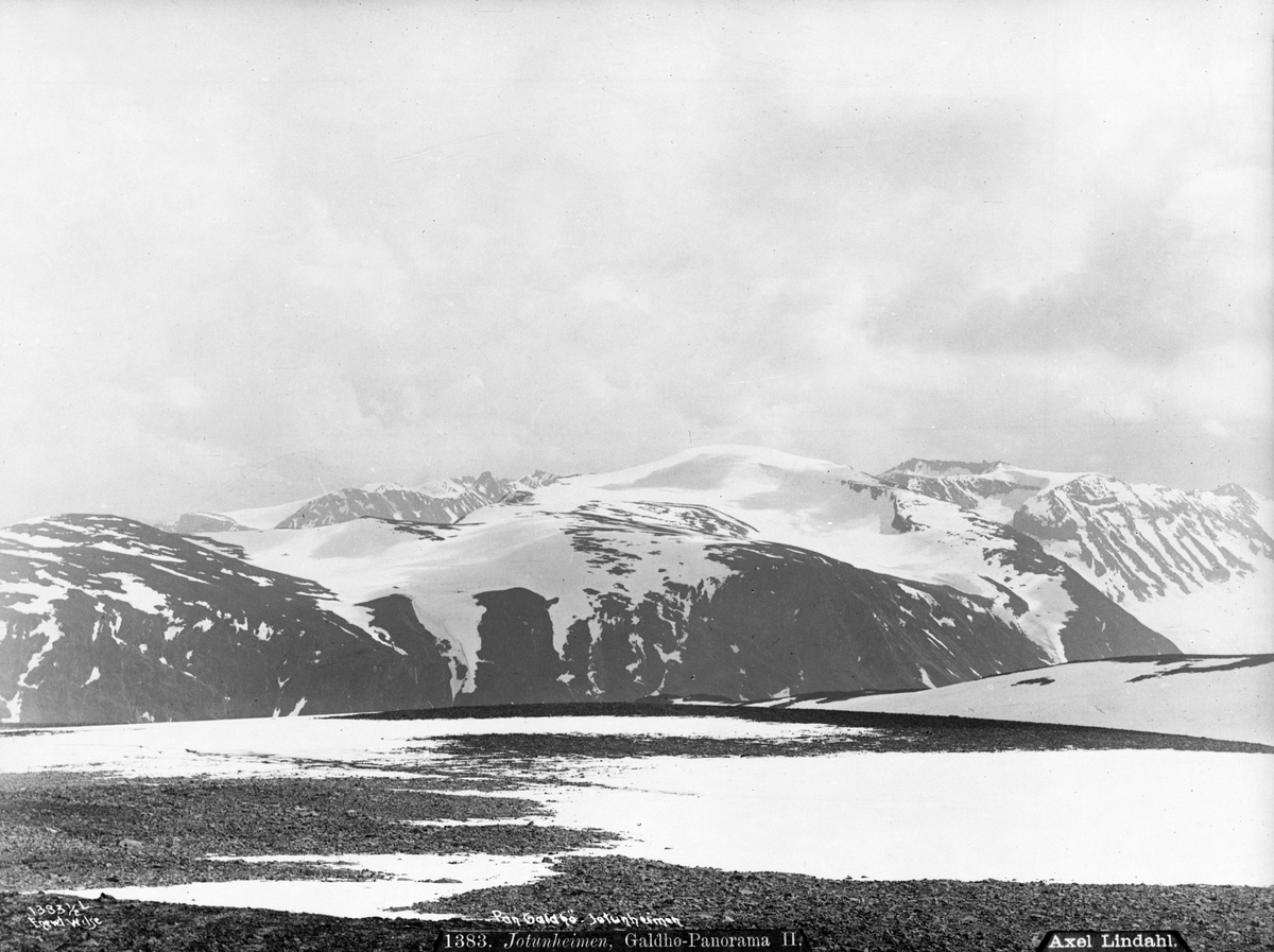 Axel Lindahl, Prot: Jotunheimen Galdhø Panorama I-V