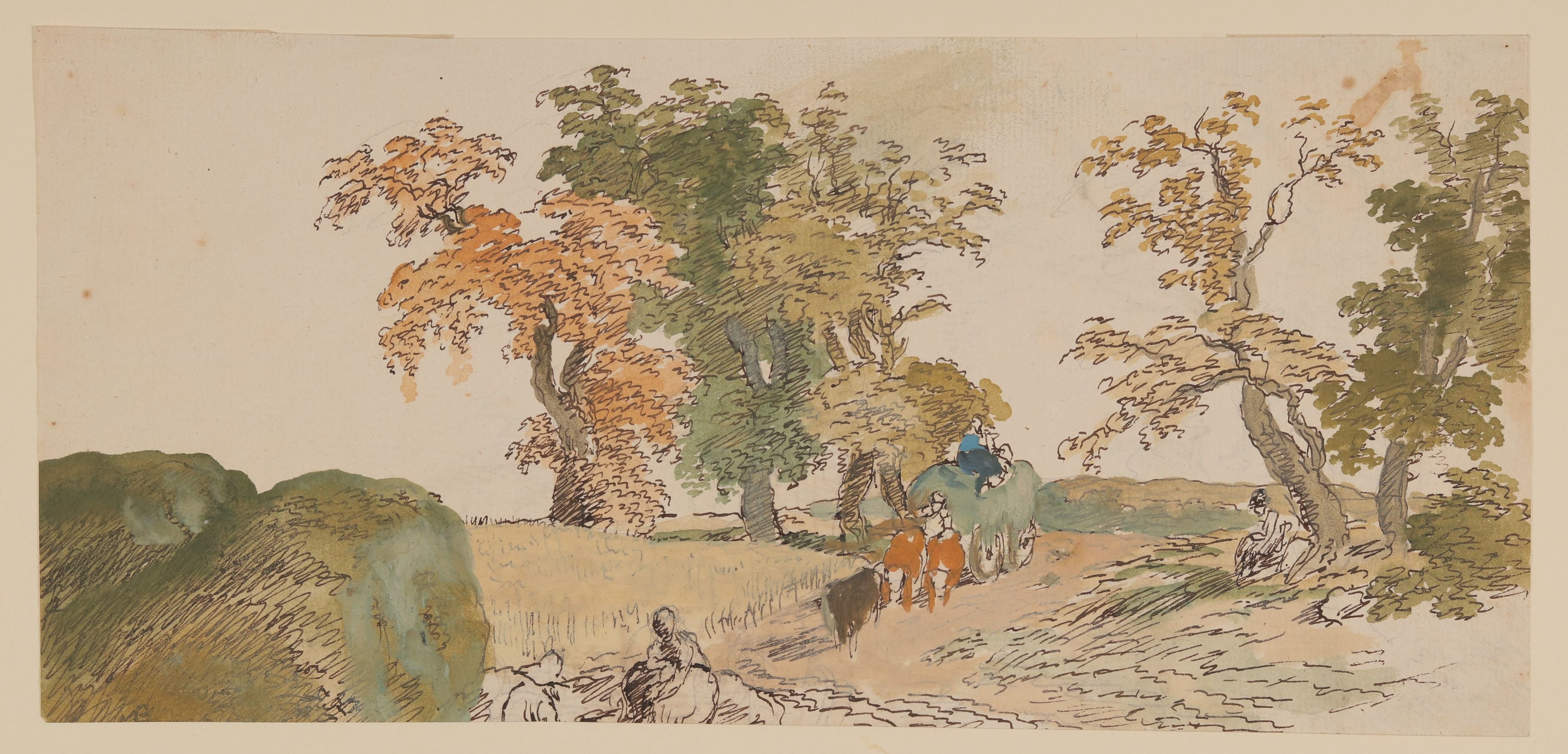 Friedrich Müller (Maler), Bauersleute mit Heuwagen