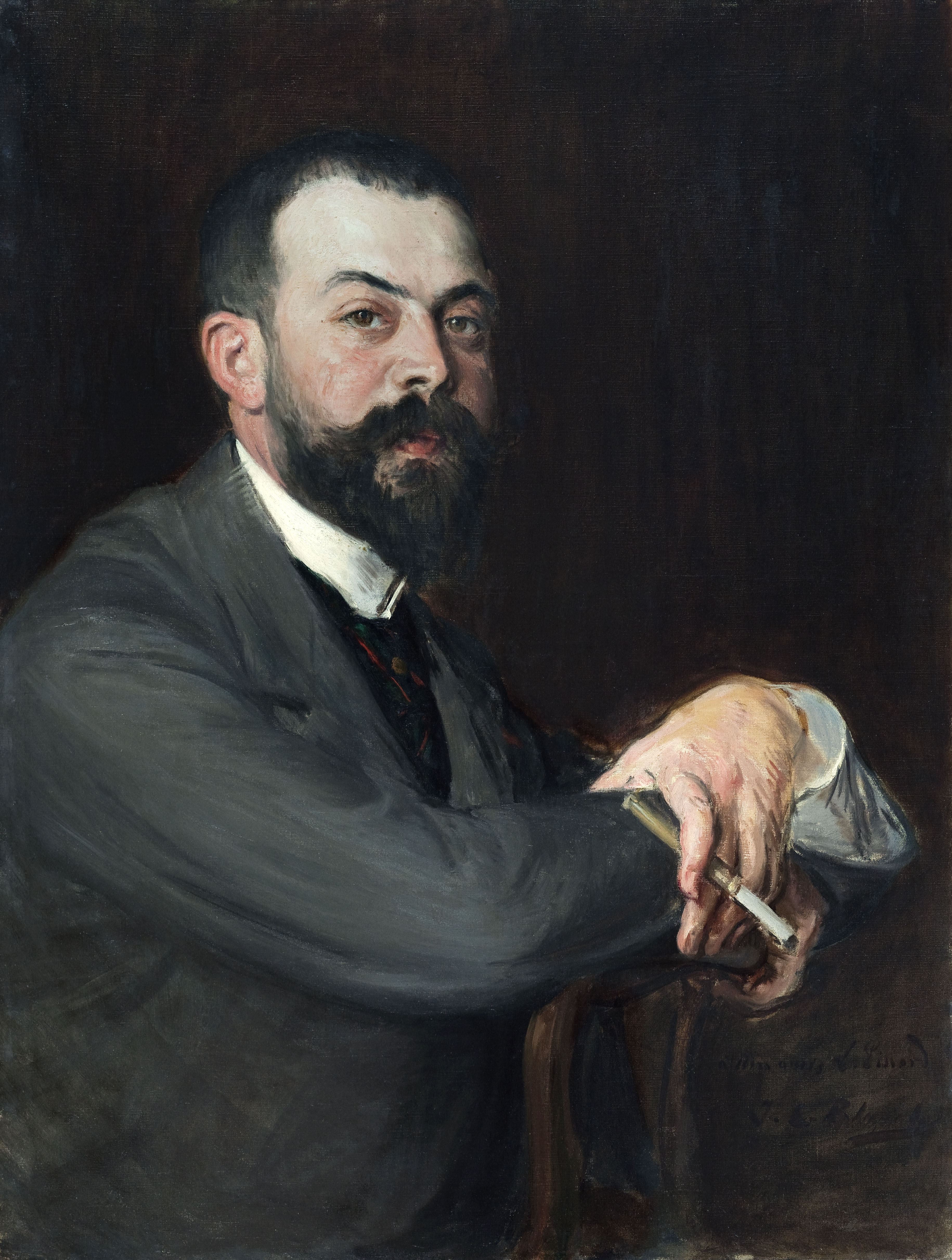 Jacques-Émile Blanche, Portrait de Monsieur Léon Pissard jeune