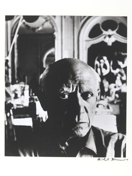 Bill Brandt, Pablo Picasso at 'La Californie', Cannes