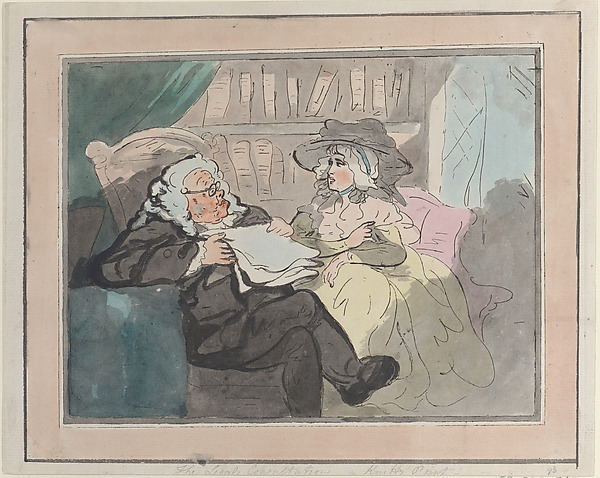 Thomas Rowlandson, A Counselor's Opinion After He Had Retired From Practice – The Legal Consultation