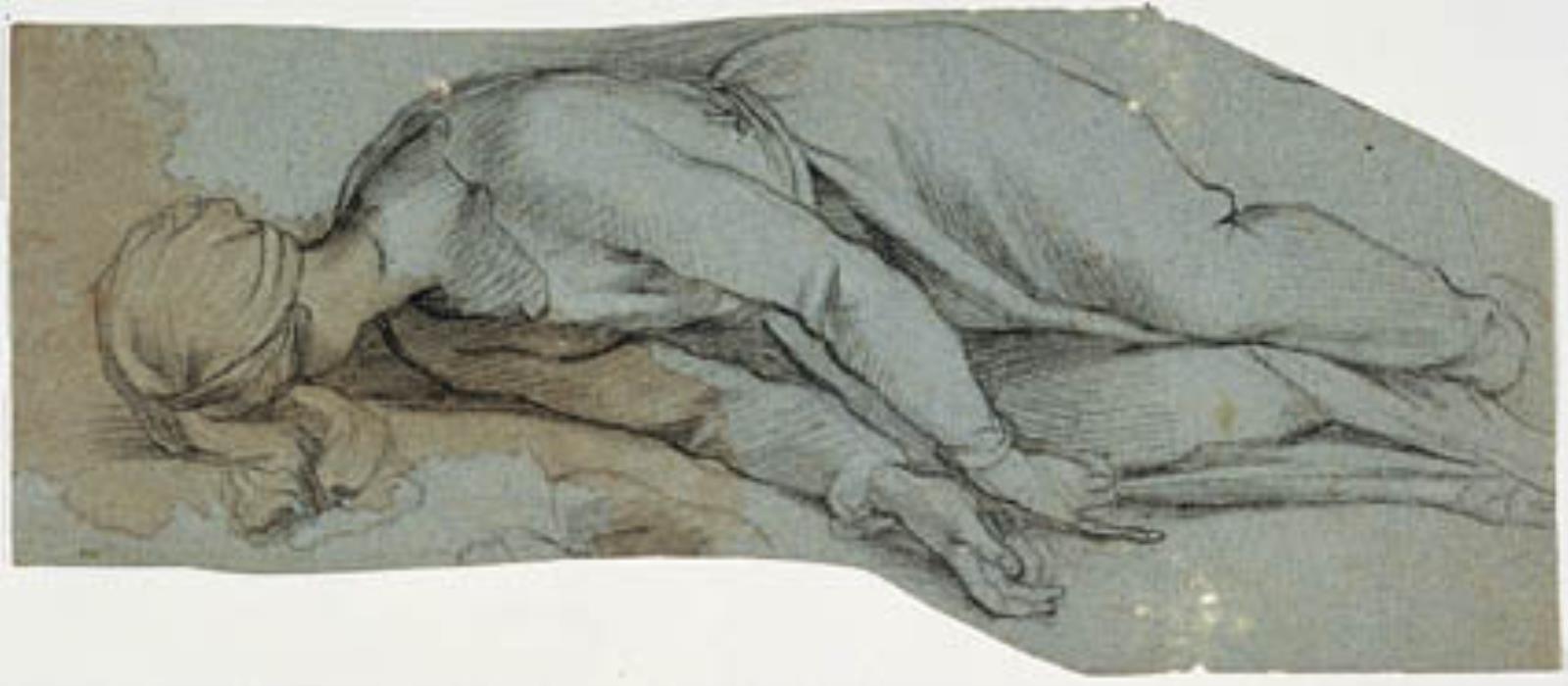 Francesco Vanni, Skt. Cecilie, efter Madernos skulptur i Sta Cecilia i Trastevere, Rom