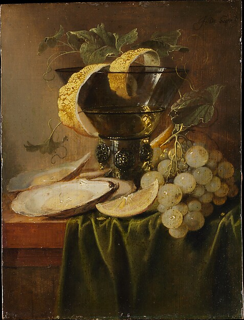 Jan Davidsz de Heem, Still Life with a Glass and Oysters
