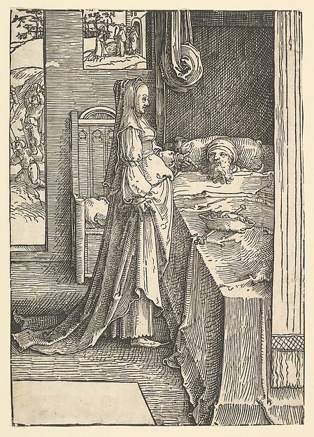 Lucas van Leyden, Jezebel Promising Naboth's Vineyards to King Ahab