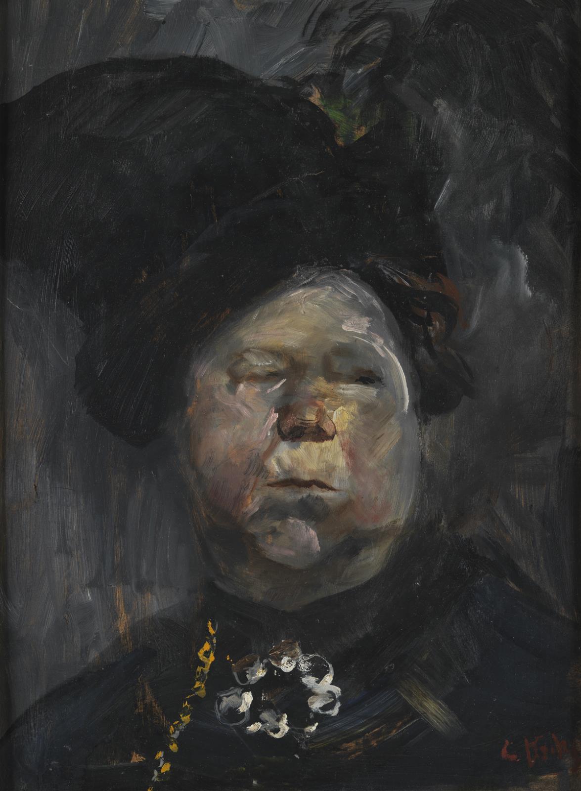 Christian Krohg, Madam Blom
