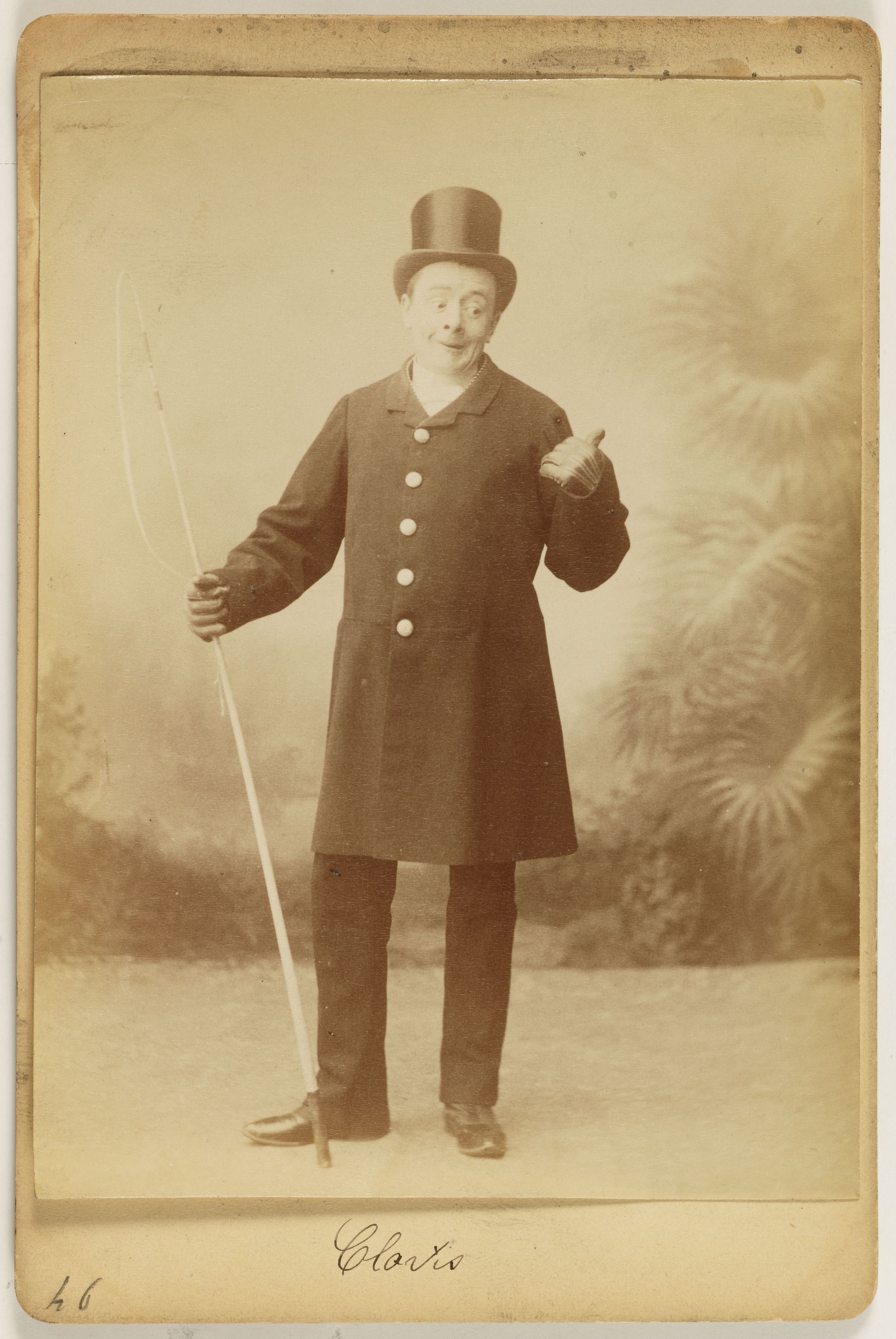 Anonyme, Portrait de Clovis, clown