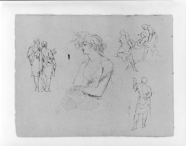 Thomas Sully, (From Sketchbook)