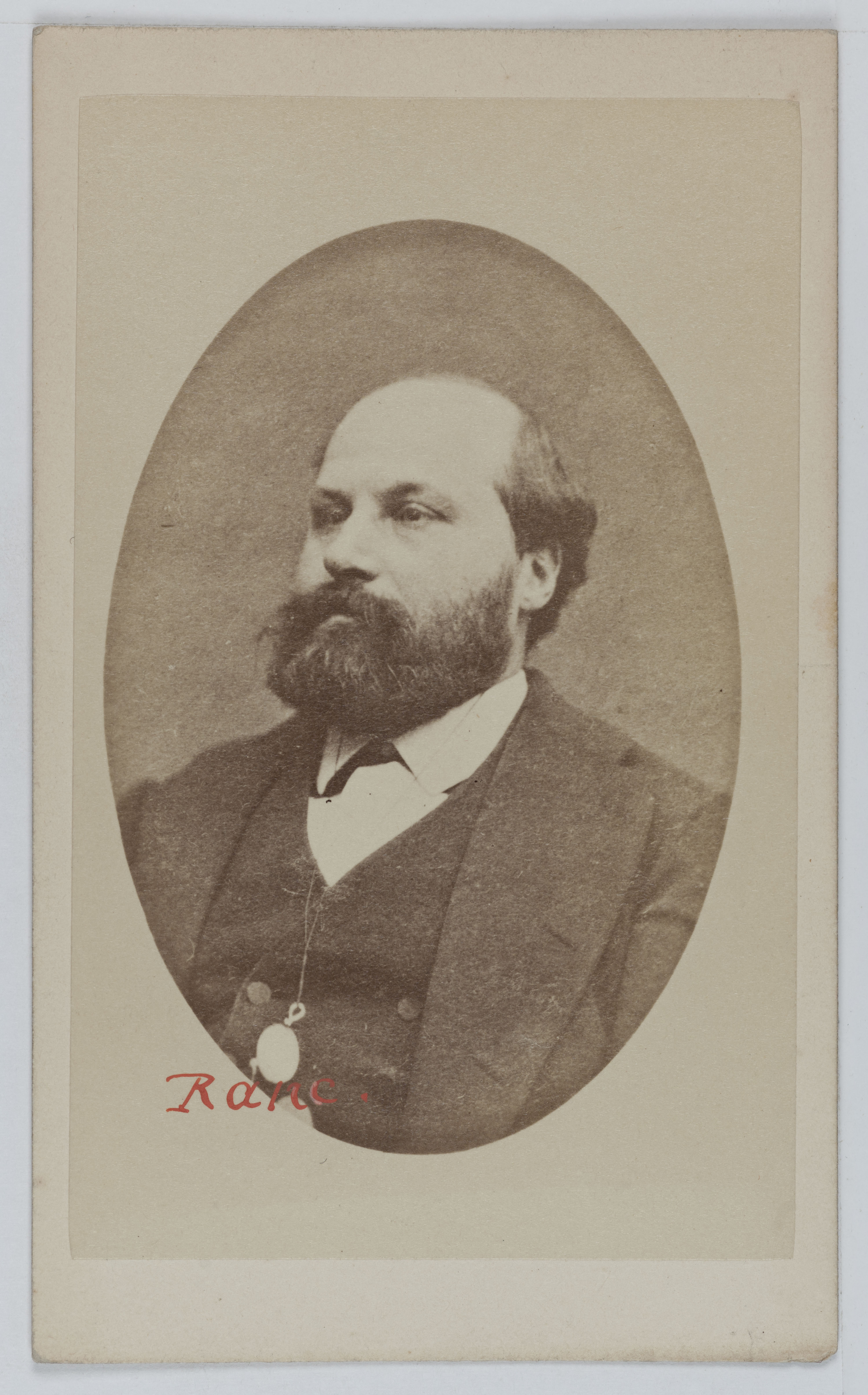 Anonyme, Portrait d'Arthur Ranc (1831-1907), homme politique et membre de la Commune en 1871.