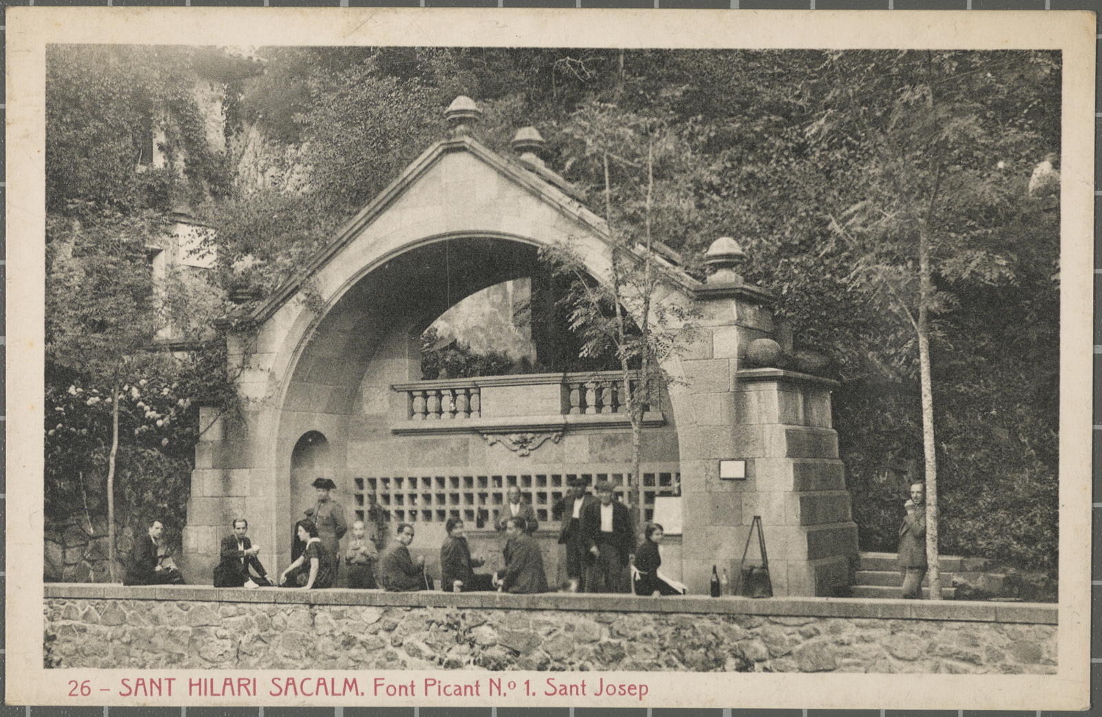 Josep Ximeno Planas, 26 - Sant Hilari Sacalm. Font Picant N.º 1. Sant Josep