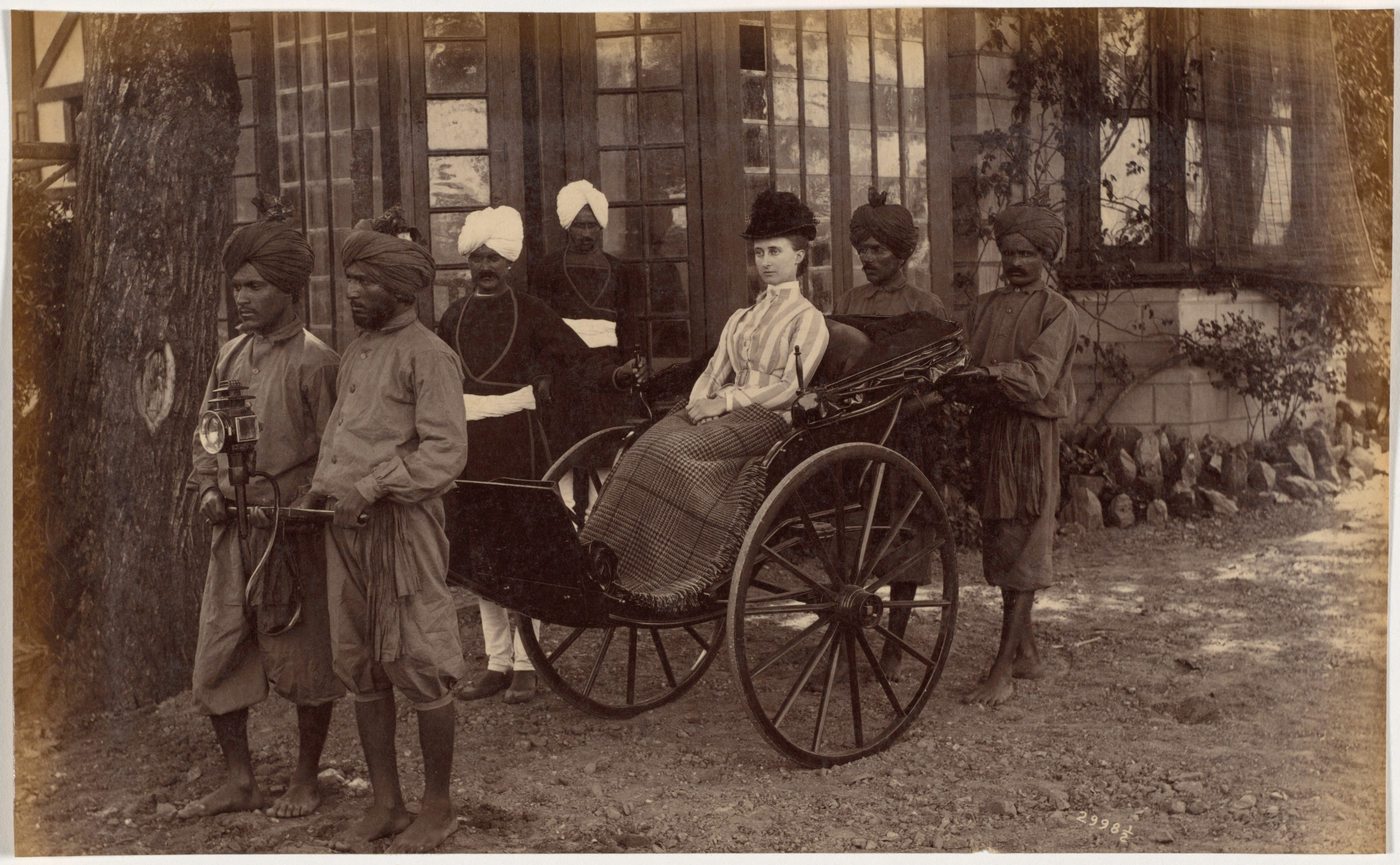 Raja Deen Dayal, Miss Lyall, Shimla