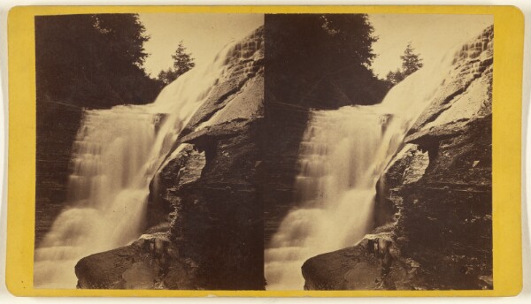Edward and Henry T. Anthony & Co., First Fall - 60 feet high - in Upper Taughannock Ravine.