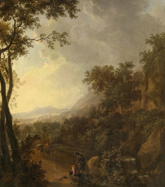 Willem de Heusch, Italian Landscape