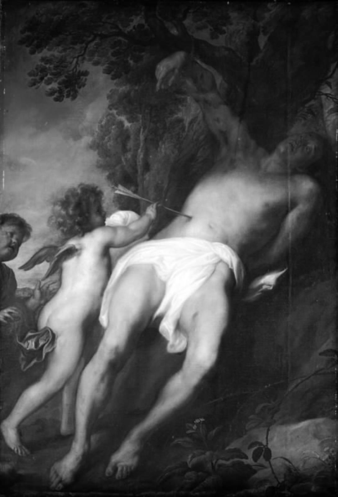 Anthony van Dyck, Den hellige Sebastian med to engle