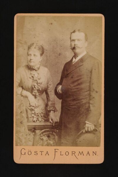 Gosta Florman, A portrait of a man and woman