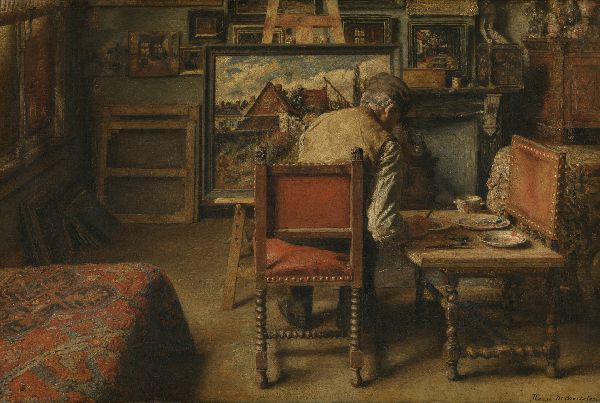 Henri De Braekeleer, The Retoucher