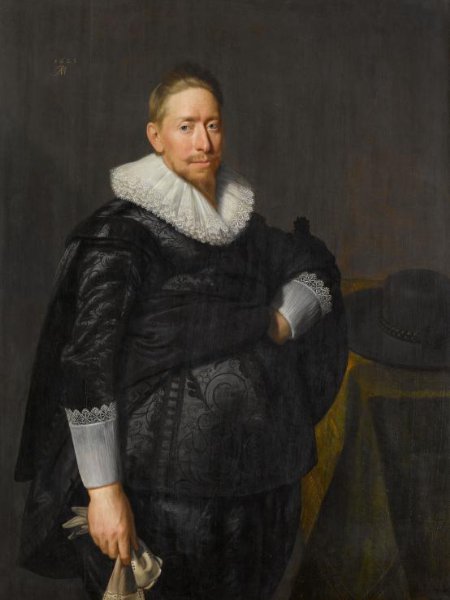 Paulus Moreelse, Portrait of a Man, Probably from the Pauw Family