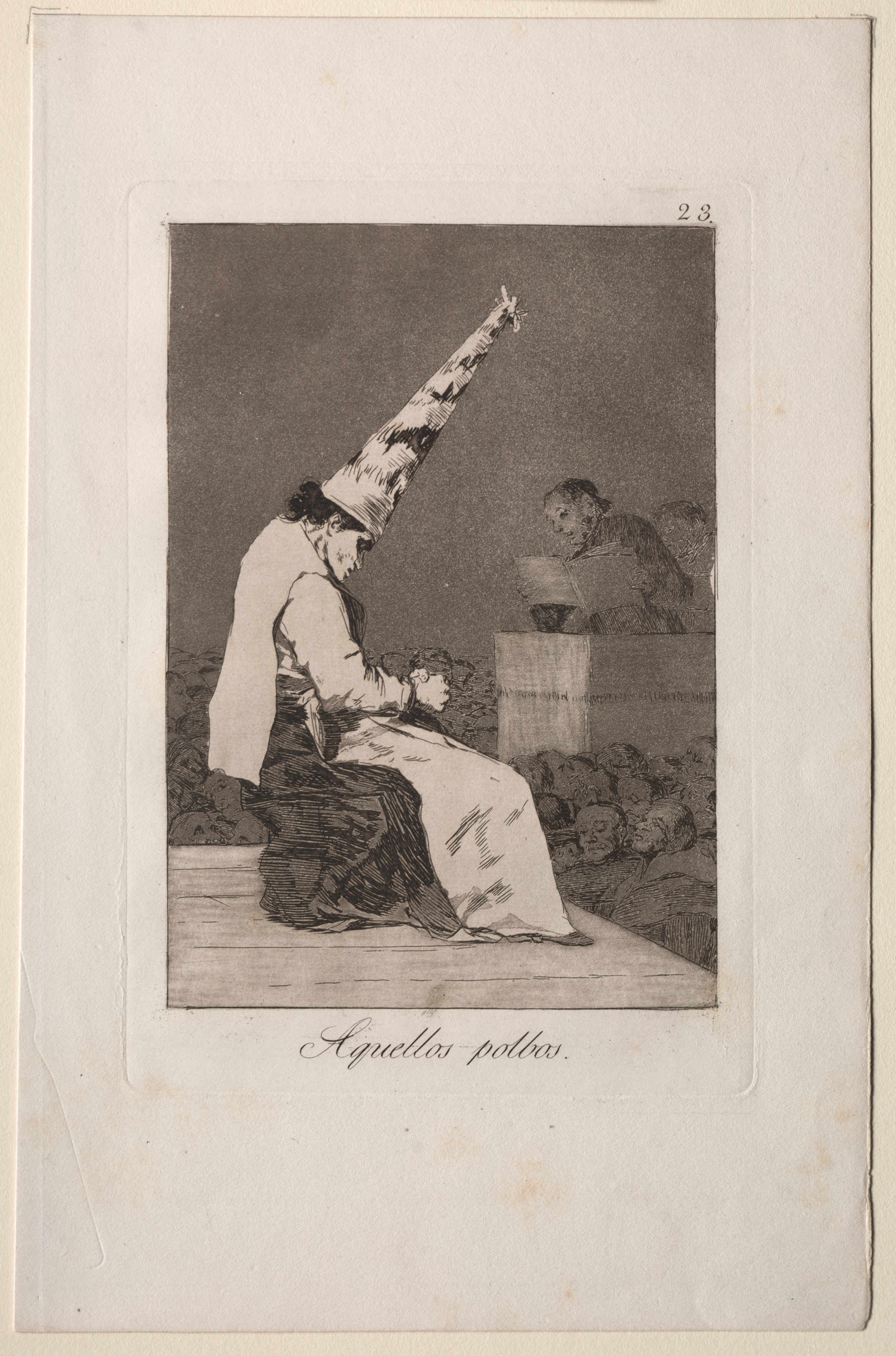 Francisco de Goya, Those Specks of Dust, Plate 23