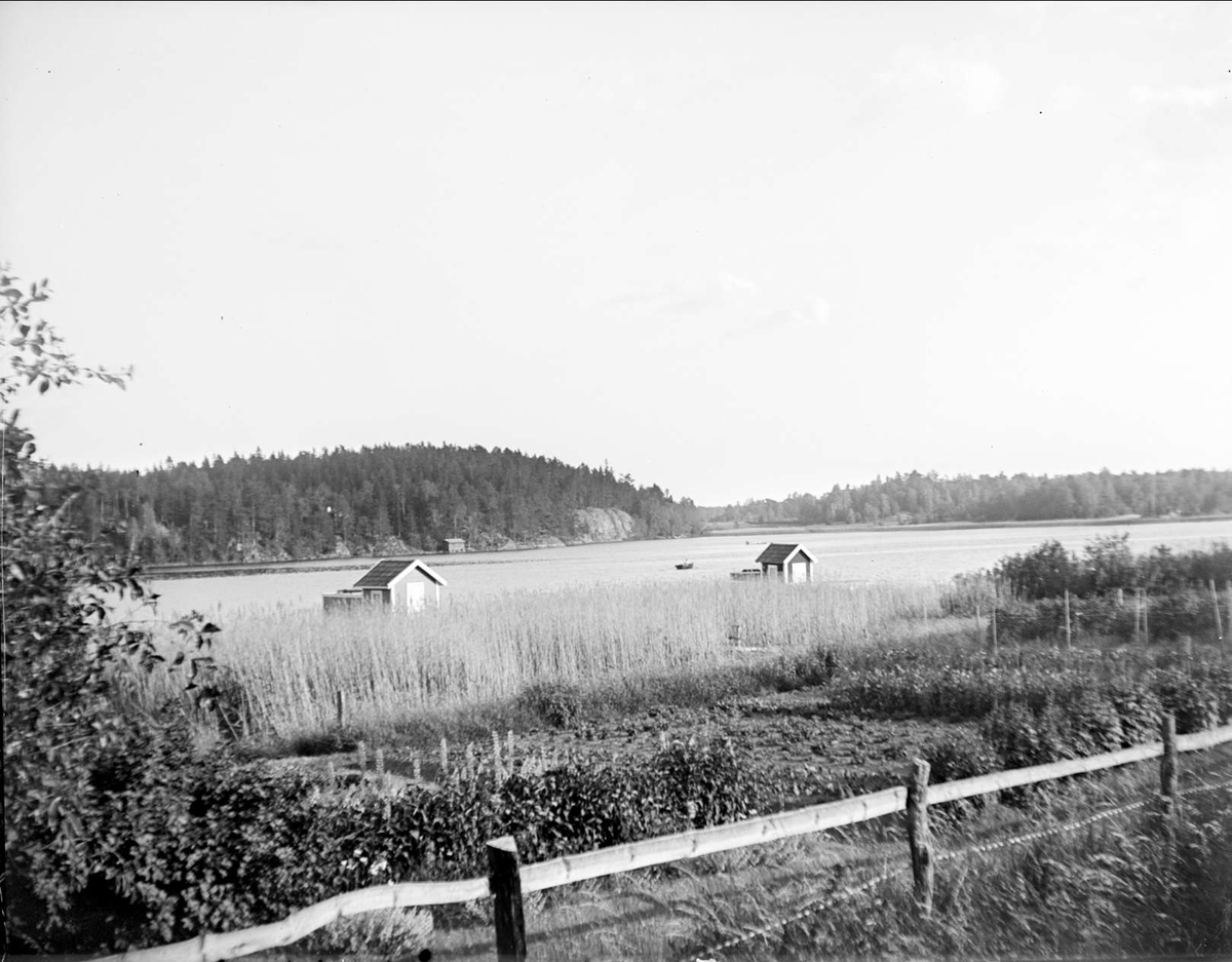 August Fredrik Schagerström, Sjön Trehörningen, Funbo socken, Uppland juni 1934