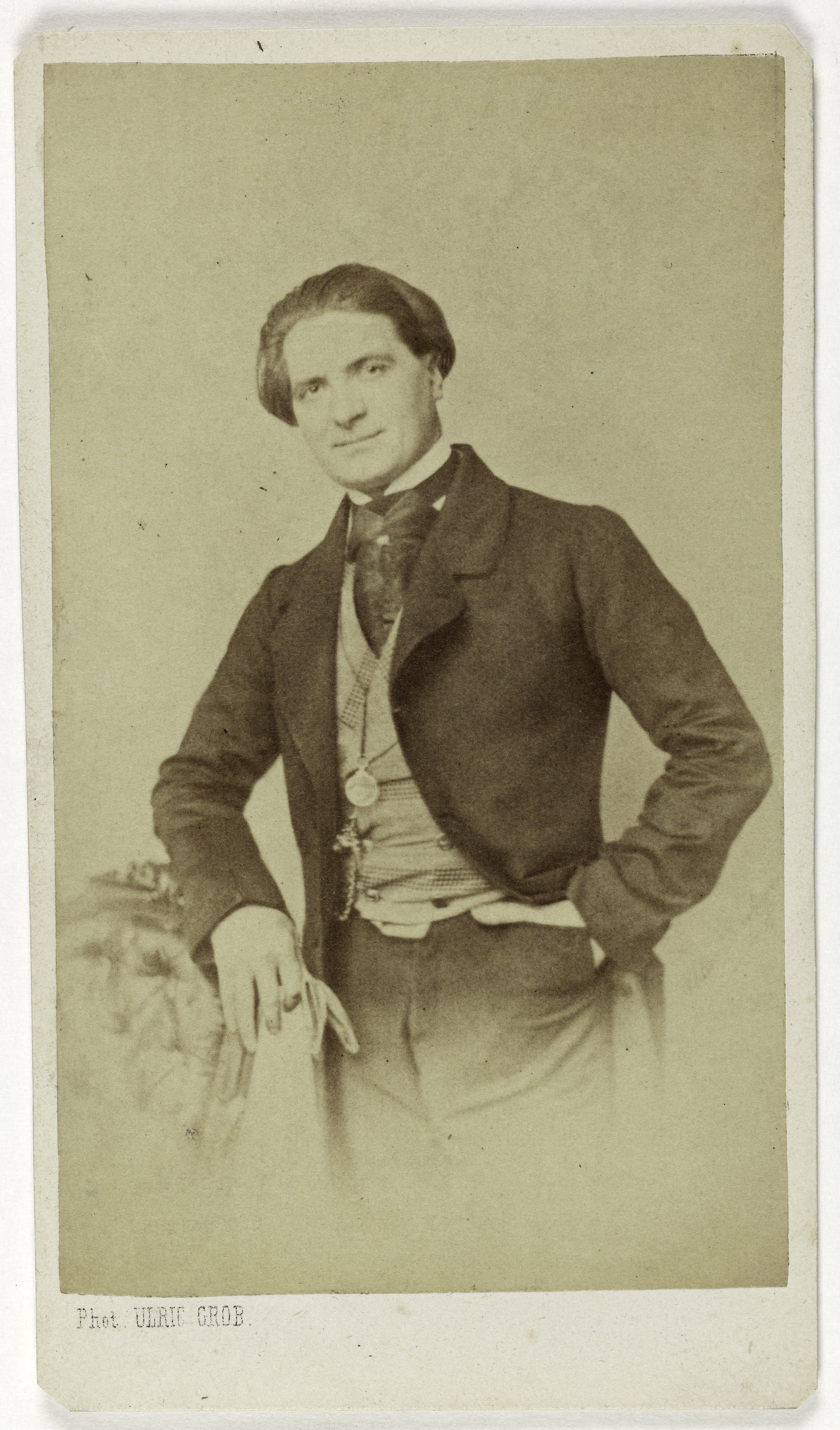 Ulric Grob, Portrait de Lassagne, (1813-1863), (acteur)