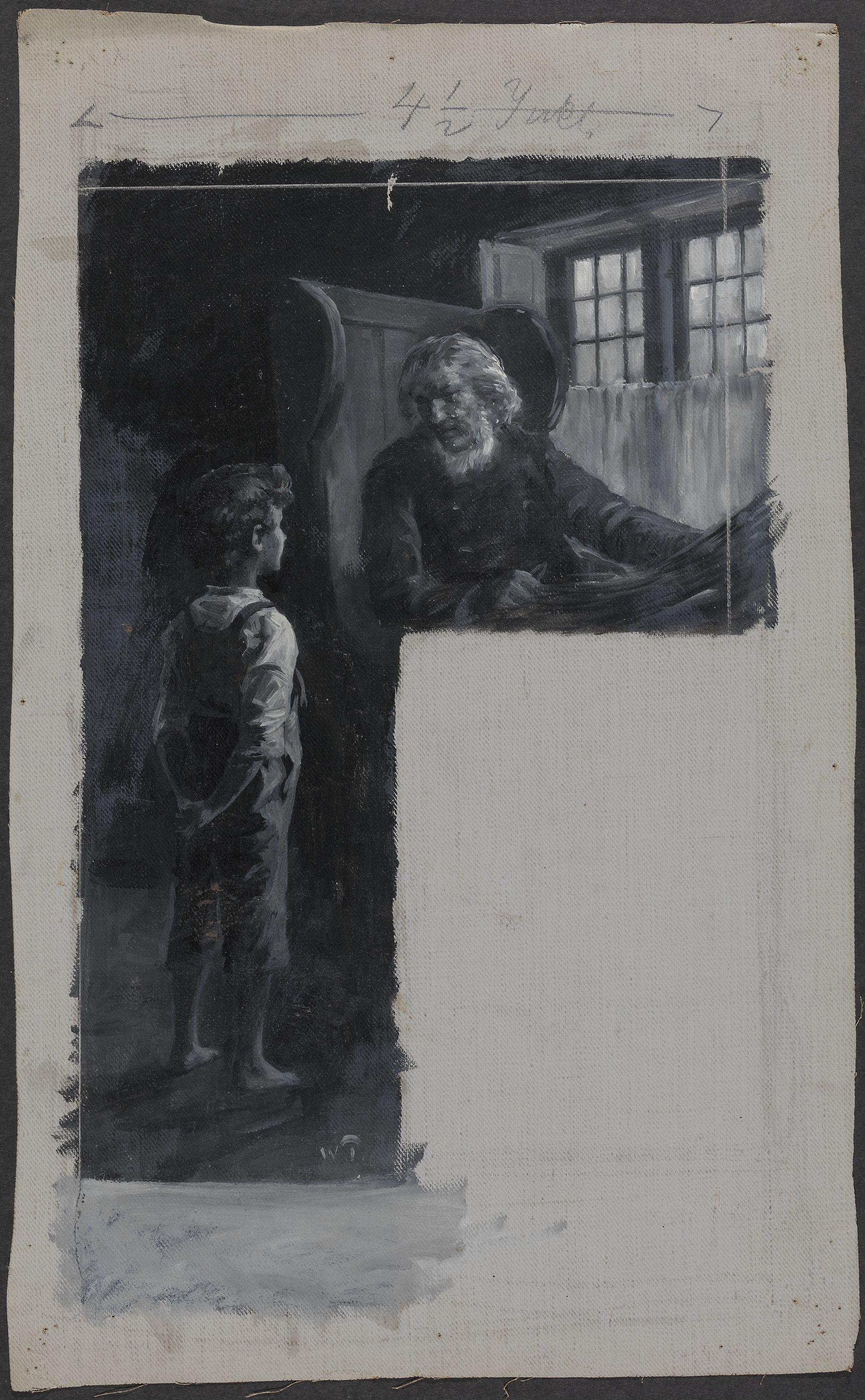 Wilhelm Peters, Gutt og bestefar