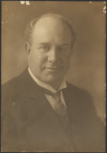 Louis Fleckenstein, [Portrait of Balding Man]