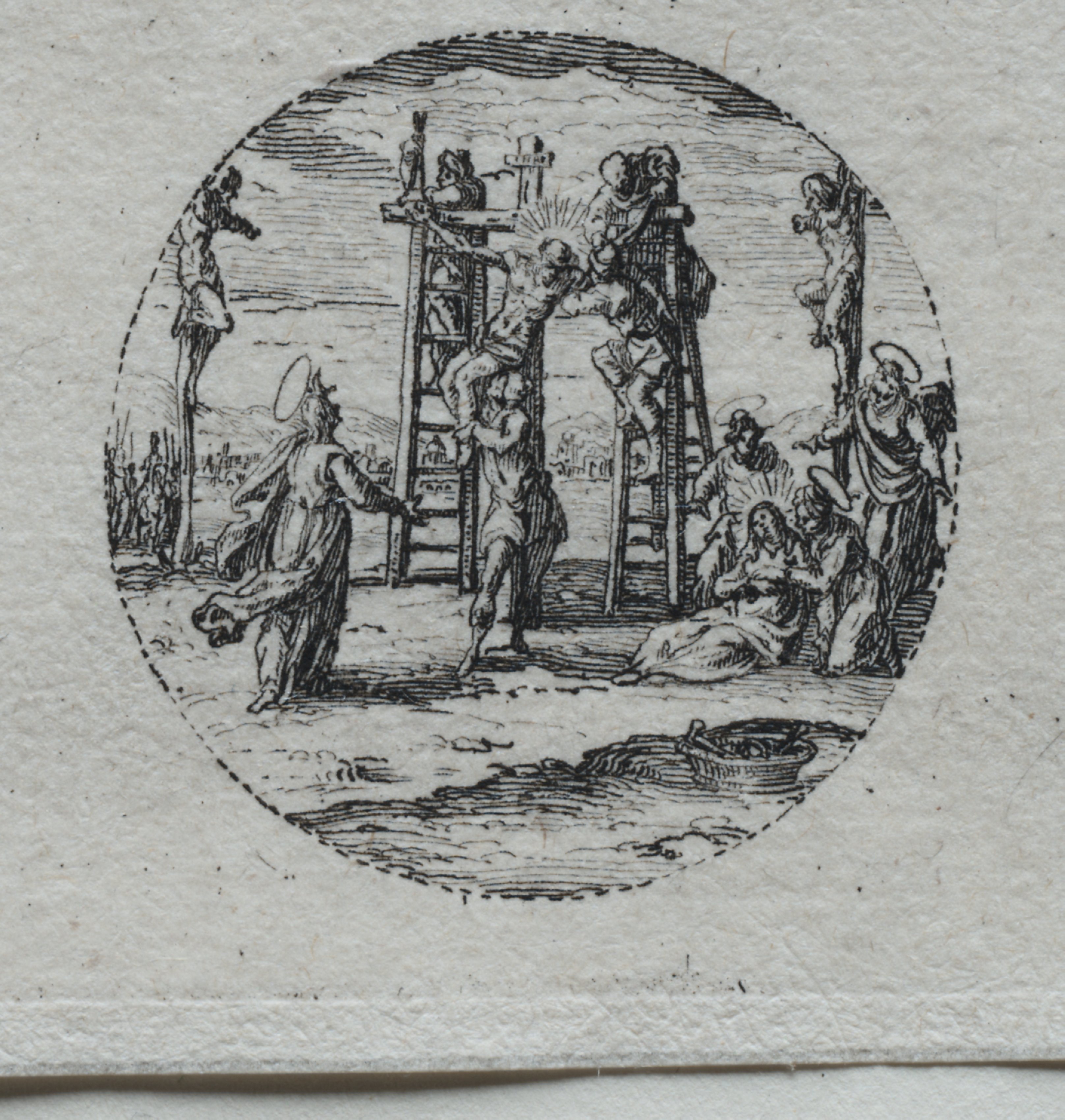 Jacques Callot, The Mysteries of the Passion:  The Crucifixion