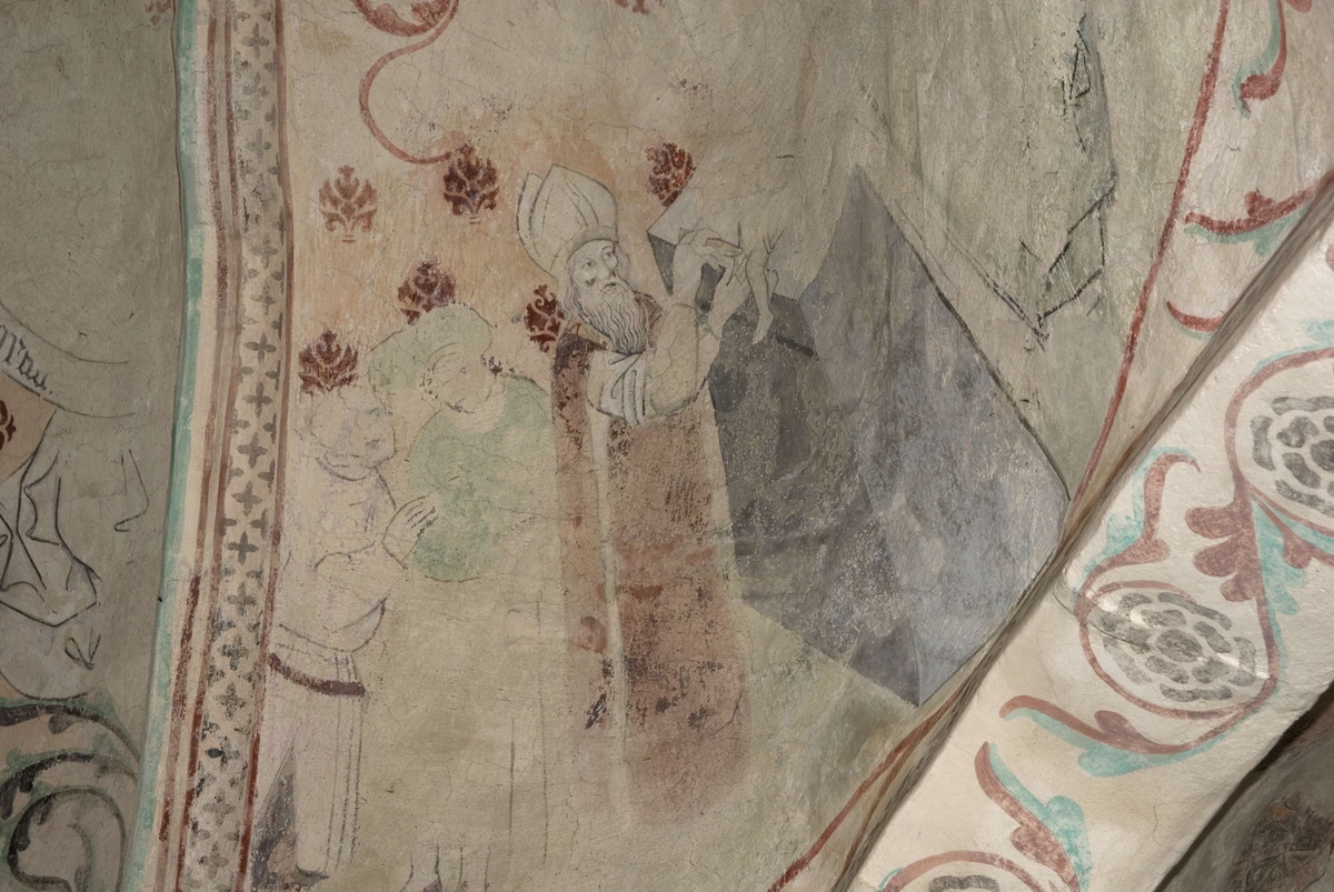 Bengt Backlund, Kalkmålning i Övergrans kyrka, Uppland 2009