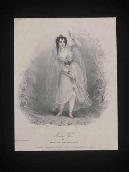 Unknown, Madame Vestris/as/Venus in the Paphian Bower