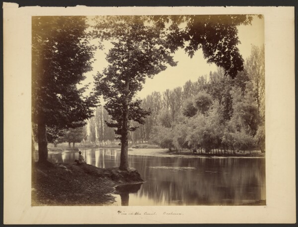 Samuel Bourne, Srinuggur; A View on the Canal