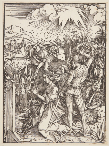 Albrecht Dürer, Den hellige Katarinas martyrie