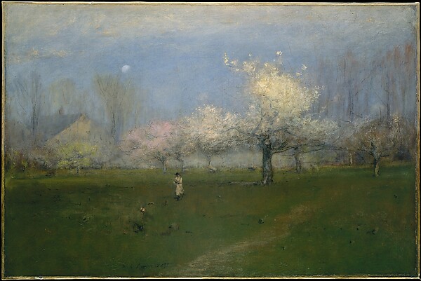 George Inness, Spring Blossoms, Montclair, New Jersey