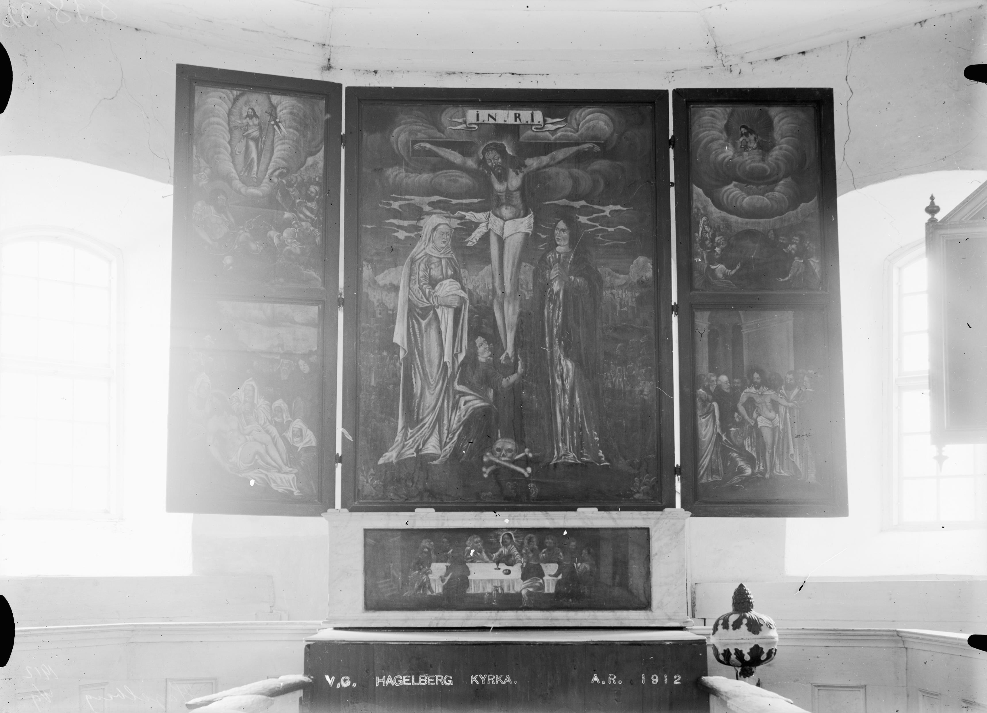 Anders Roland, Hagelbergs kyrka