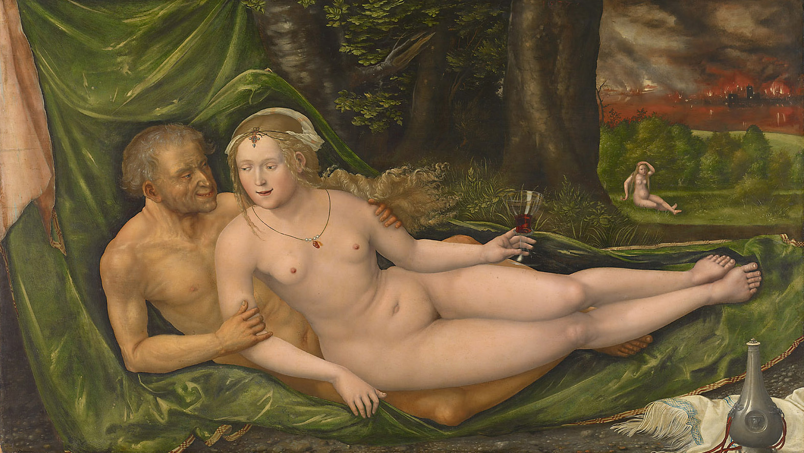 Albrecht Altdorfer, Lot and his daughters
