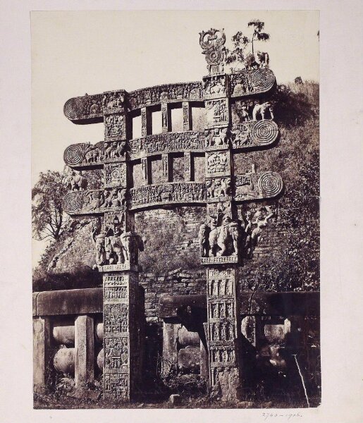 Unknown, The Eastern gateway at Sanchi