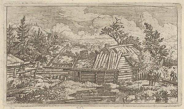 Allart van Everdingen, The Two Beams Floating in the Water