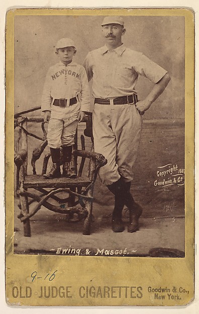 Goodwin & Company, Ewing and Mascot, New York, from the series Old Judge Cigarettes