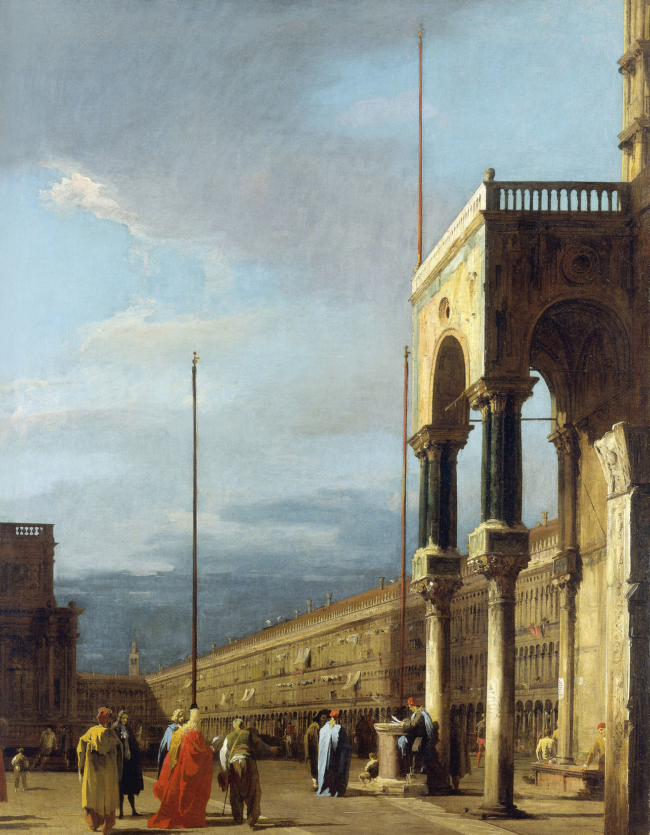 Canaletto, Venice: Piazza San Marco from a corner of the Basilica