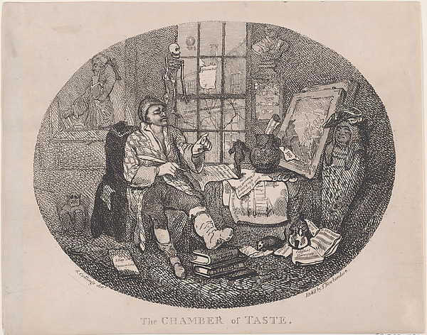 Thomas Rowlandson, The Chamber of Taste