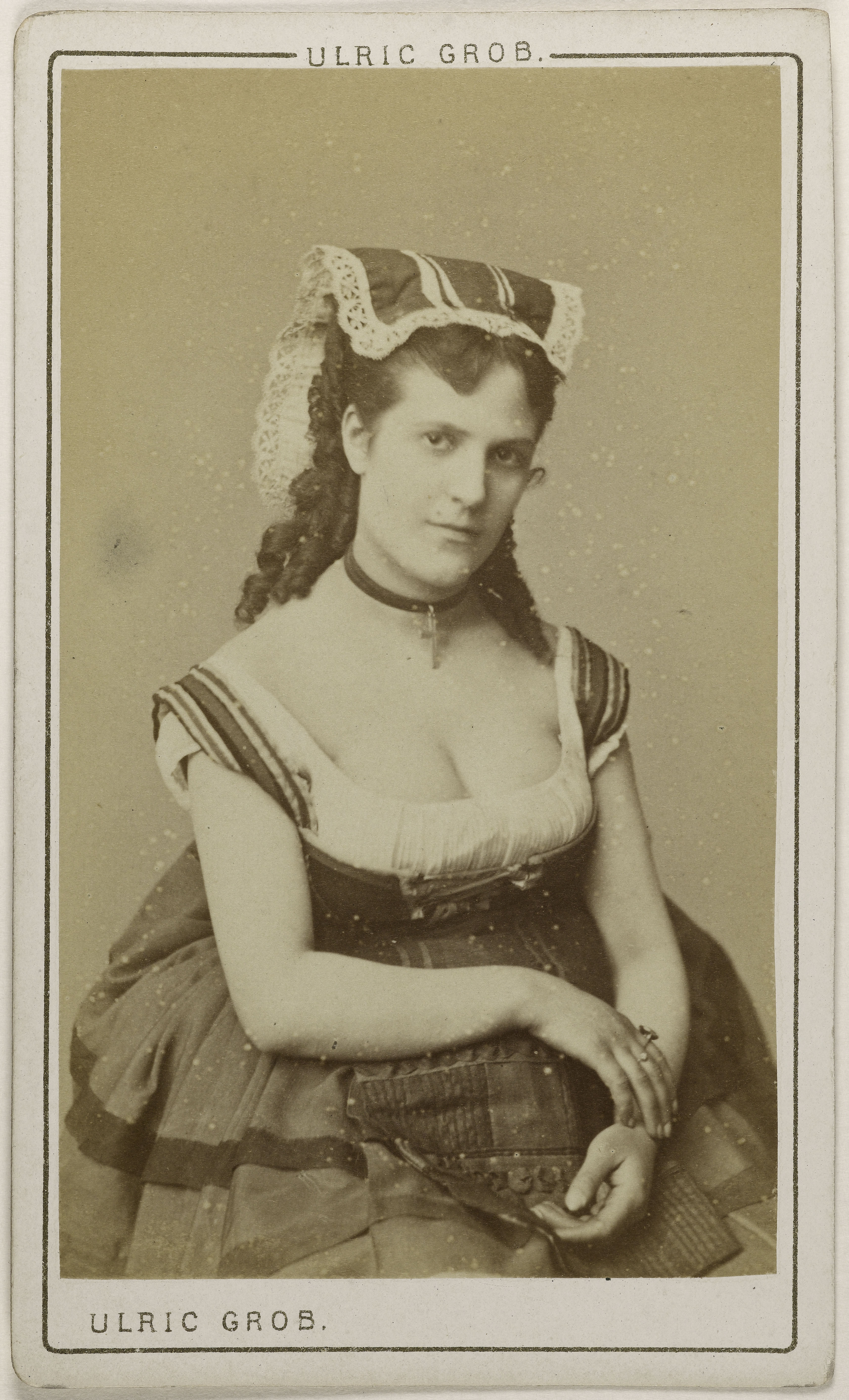 Ulric Grob, Portrait de Berthe, (actrice)