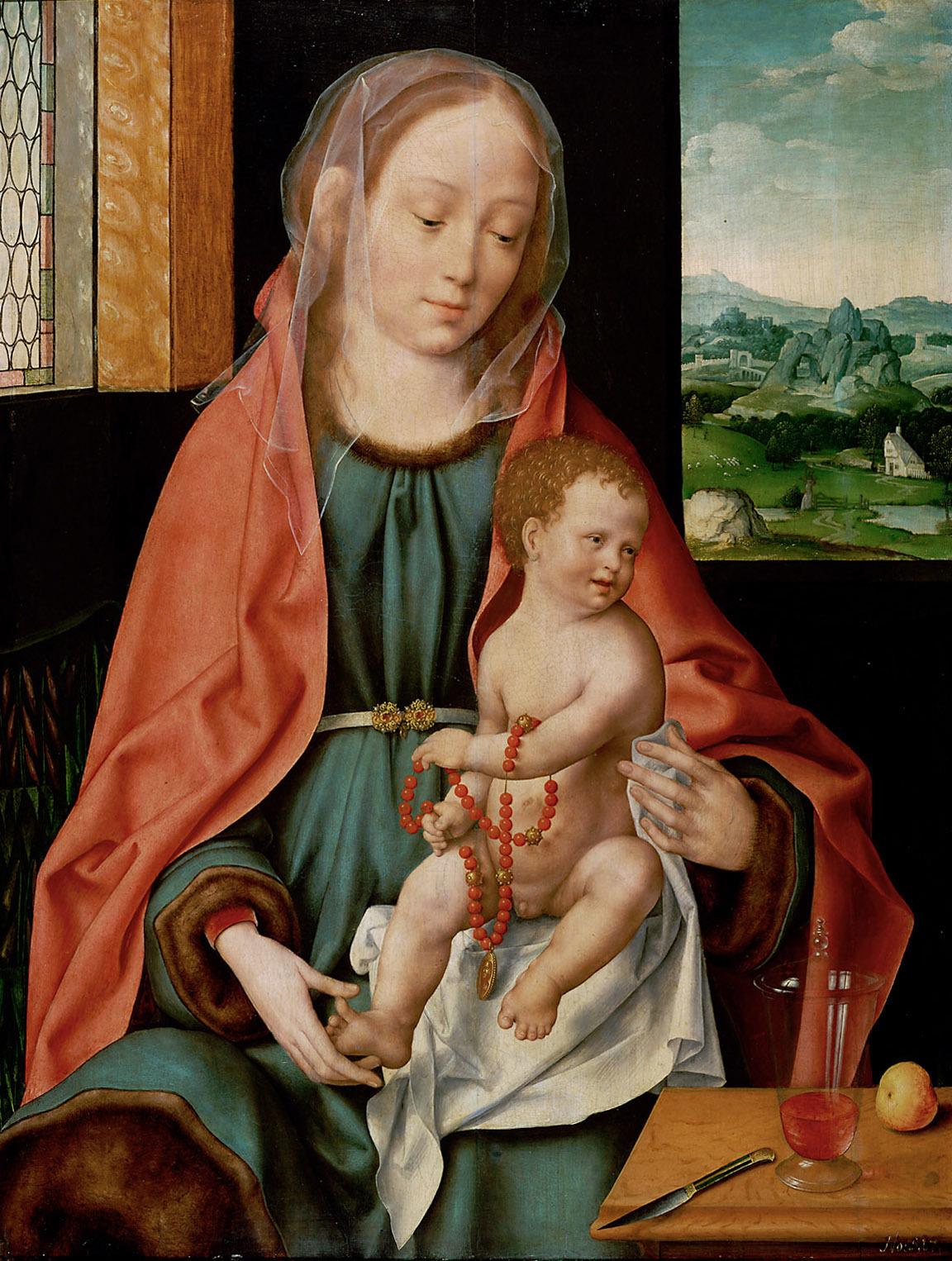 Joos van Cleve, Mary with Child