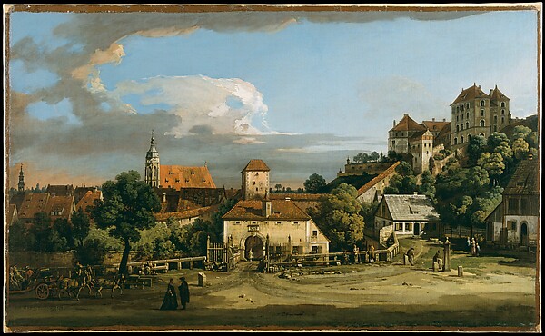 Bernardo Bellotto, Pirna: The Obertor from the South