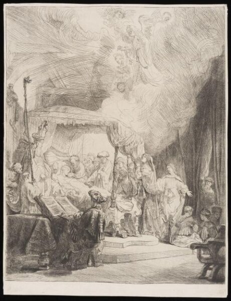 Rembrandt van Rijn, The death of the Virgin