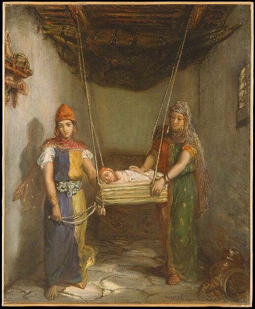 Théodore Chassériau, Scene in the Jewish Quarter of Constantine