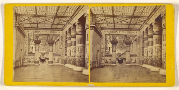 Unknown, [Crystal Palace Exhibition, 1851: interior view, Egyptian room]