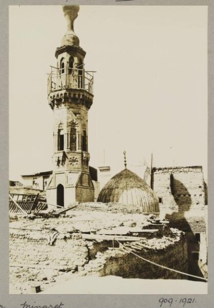 K.A.C. Creswell, Minaret of the zawiya of Fayruz, Cairo