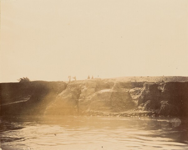 Unknown, [Cliffs overlooking water]